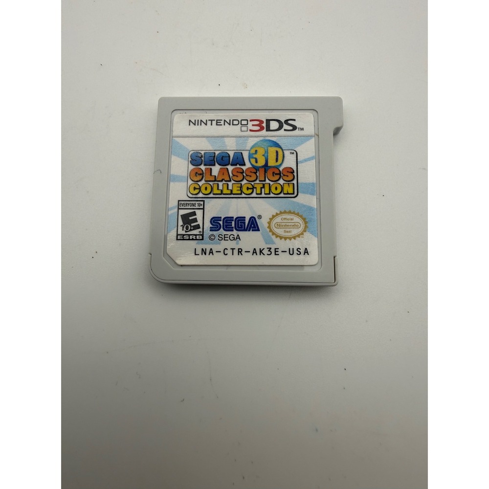 Sega 3D Classics Collection Nintendo 3DS Video Game Cartridge LNA-CTR-AK3E-USA